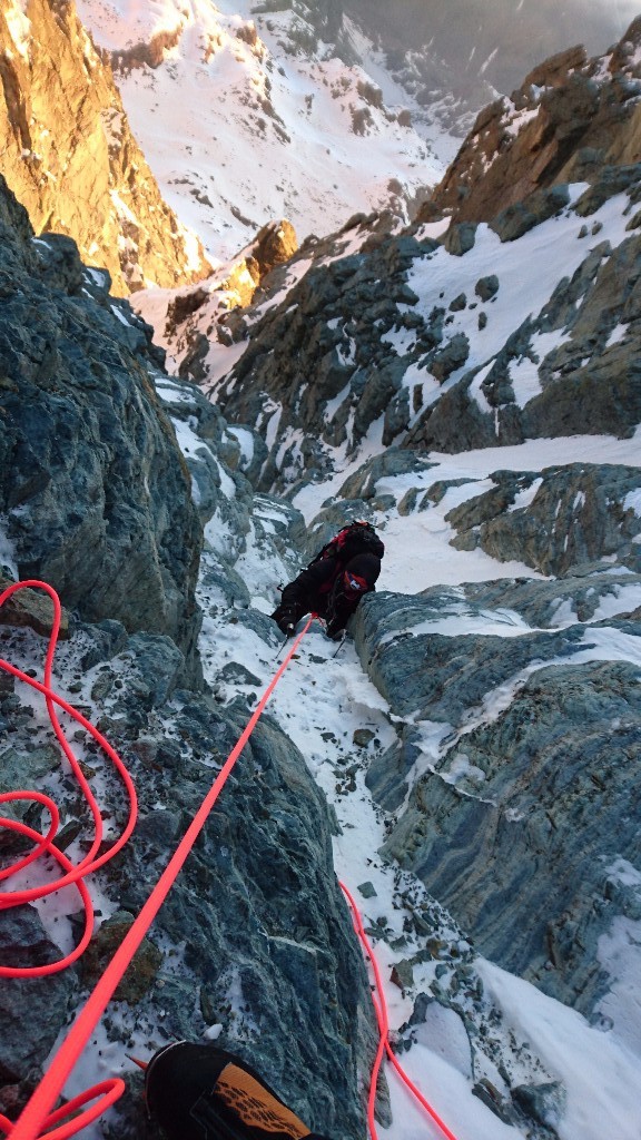 Ressaut mixte fin du couloir inferieur