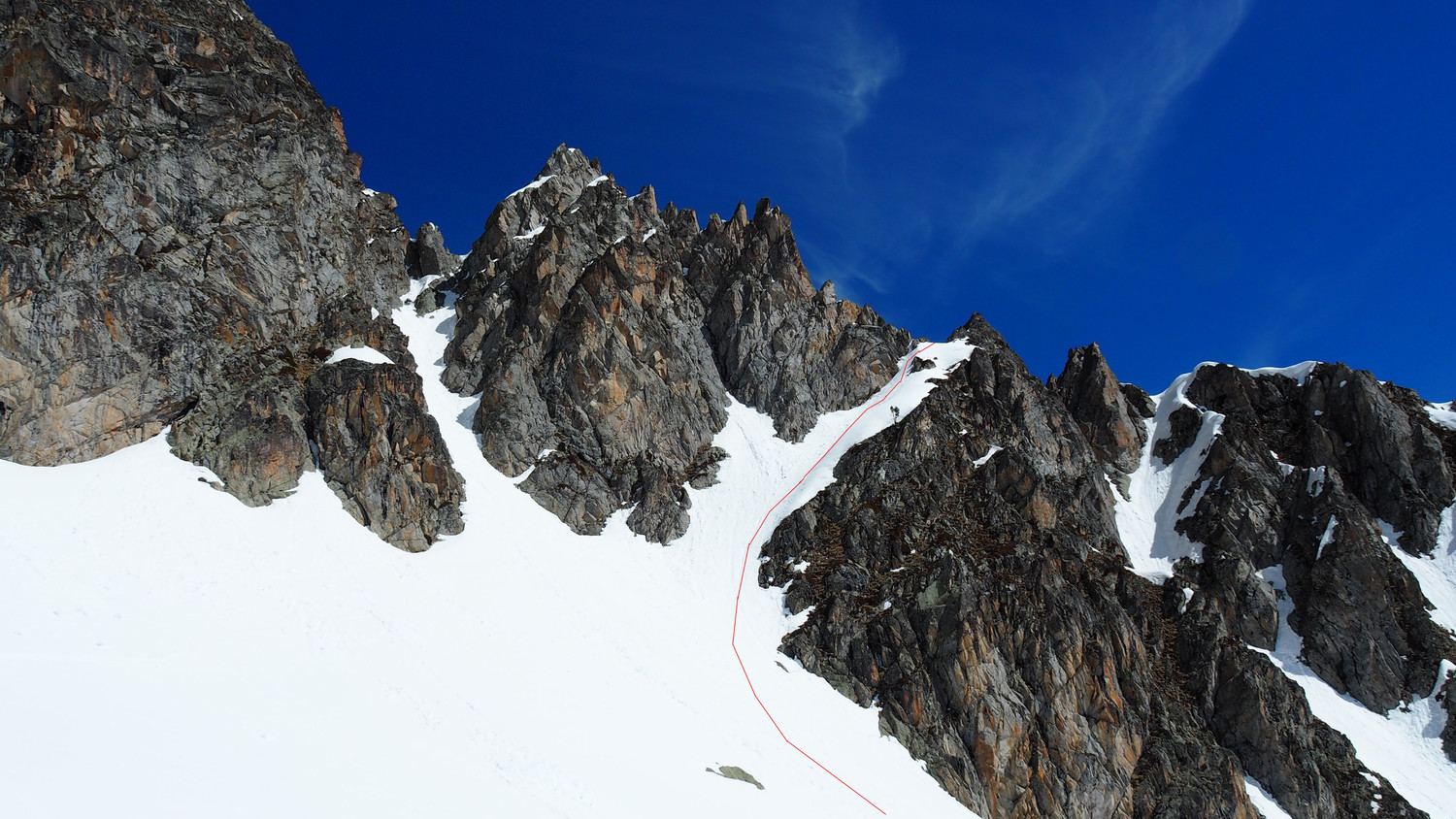 descente 1ere brêche