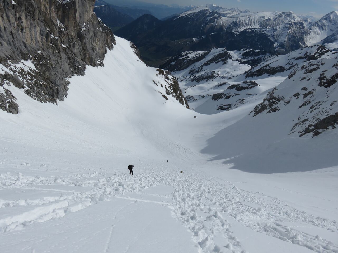 La descente