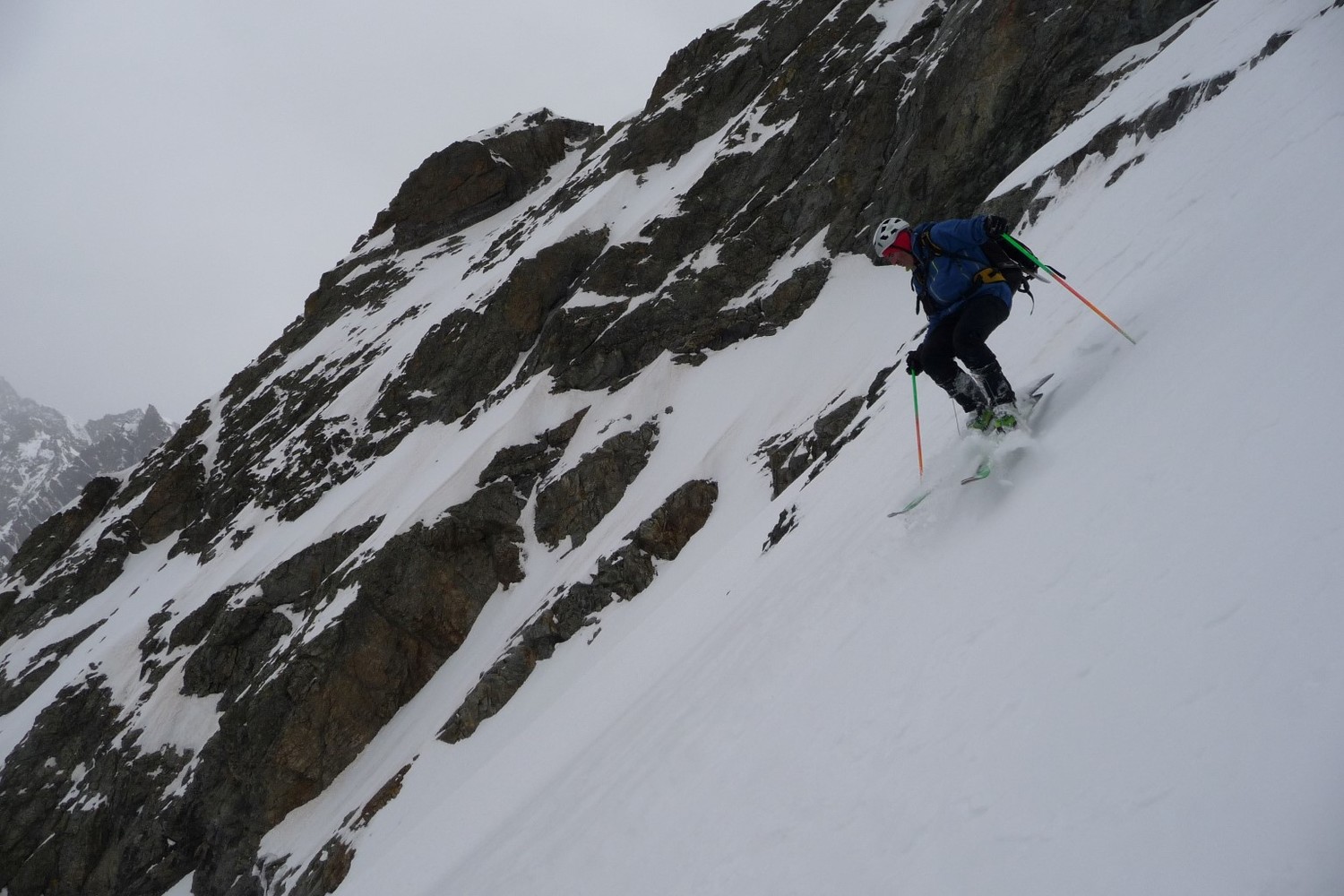 Un plaisir de tourner dans cette neige !
