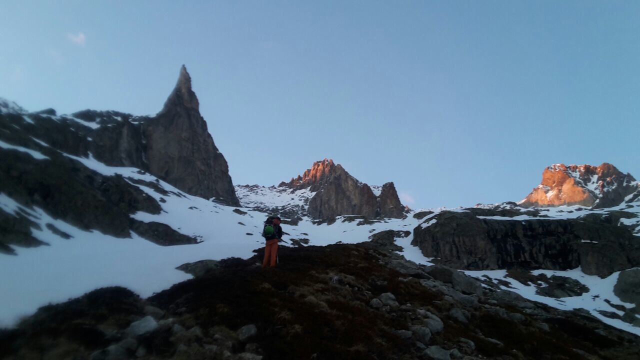 Toujours aussi magnifique, la Dibona nous dit bonsoir