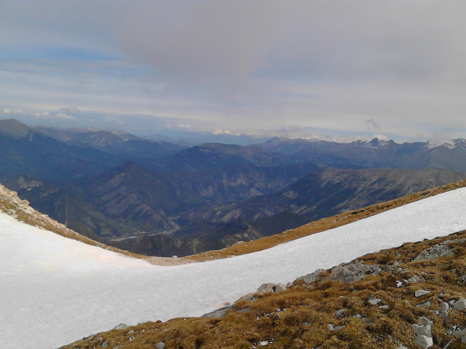 Ecrins au fond