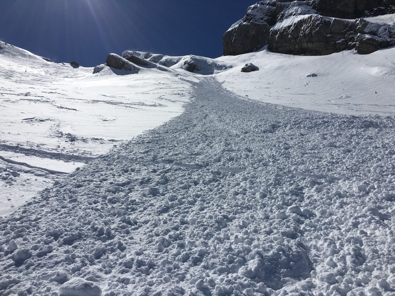 Jolie petite coulée dans Grand-Crêt