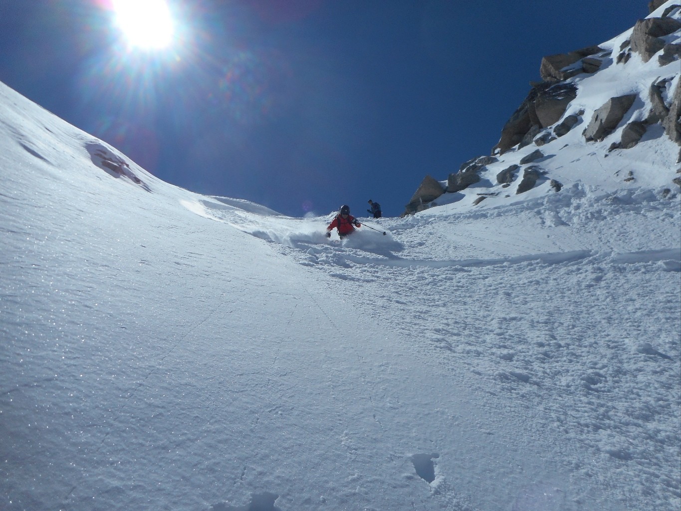 Descente : poudre magnifique !