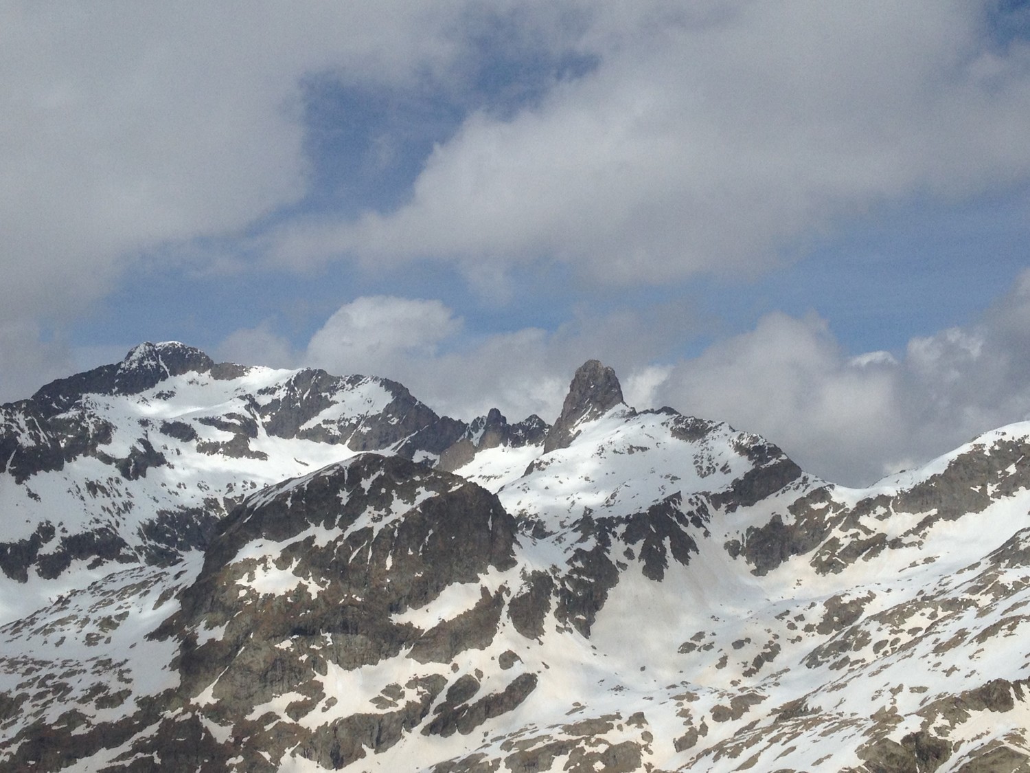 Cime du Gelas 3143m et Maledie 3059m