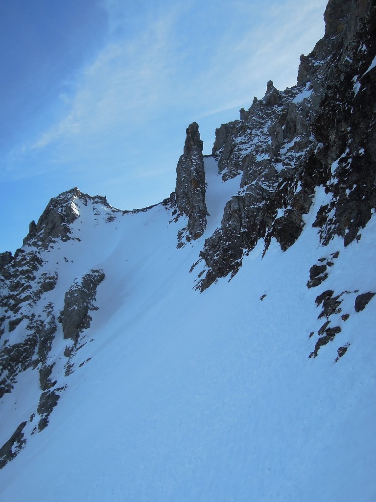 Le couloir dérobé, à droite de l'écaille