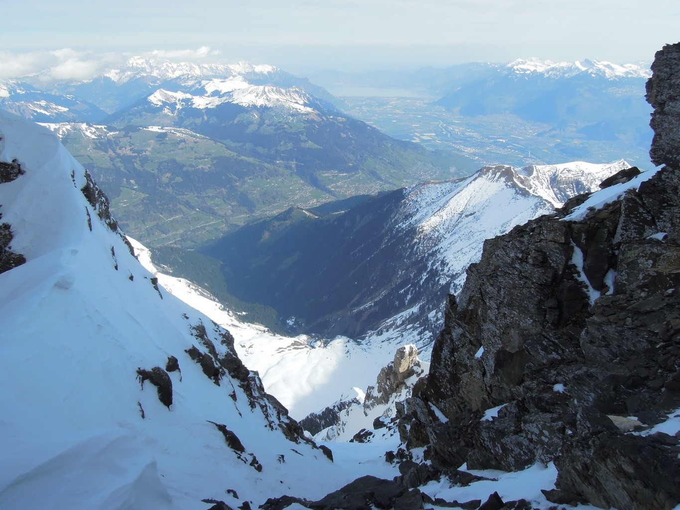 L'endroit où l'on rejoint le couloir de la Forteresse