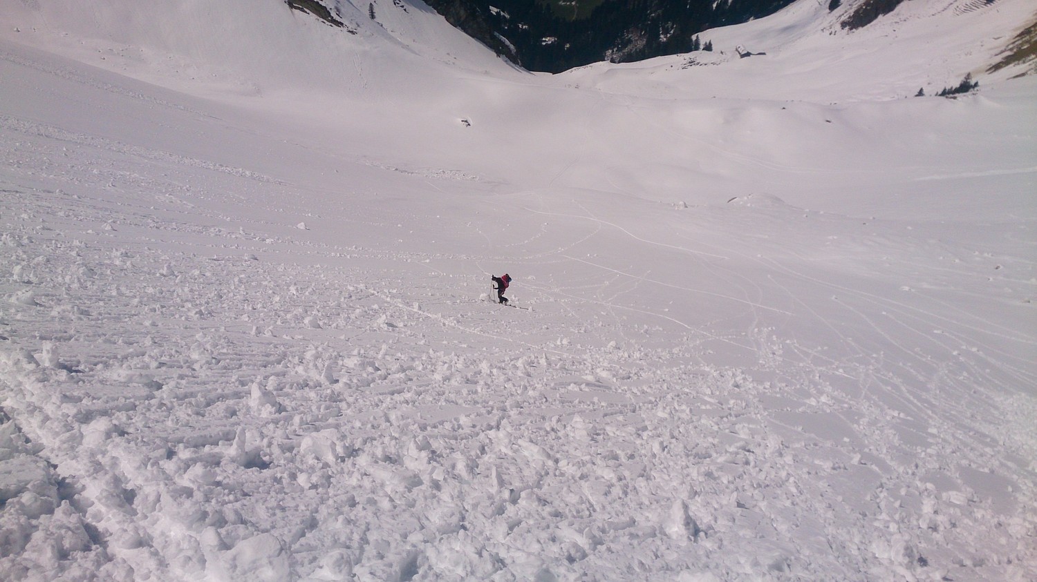 Pied de la facette W