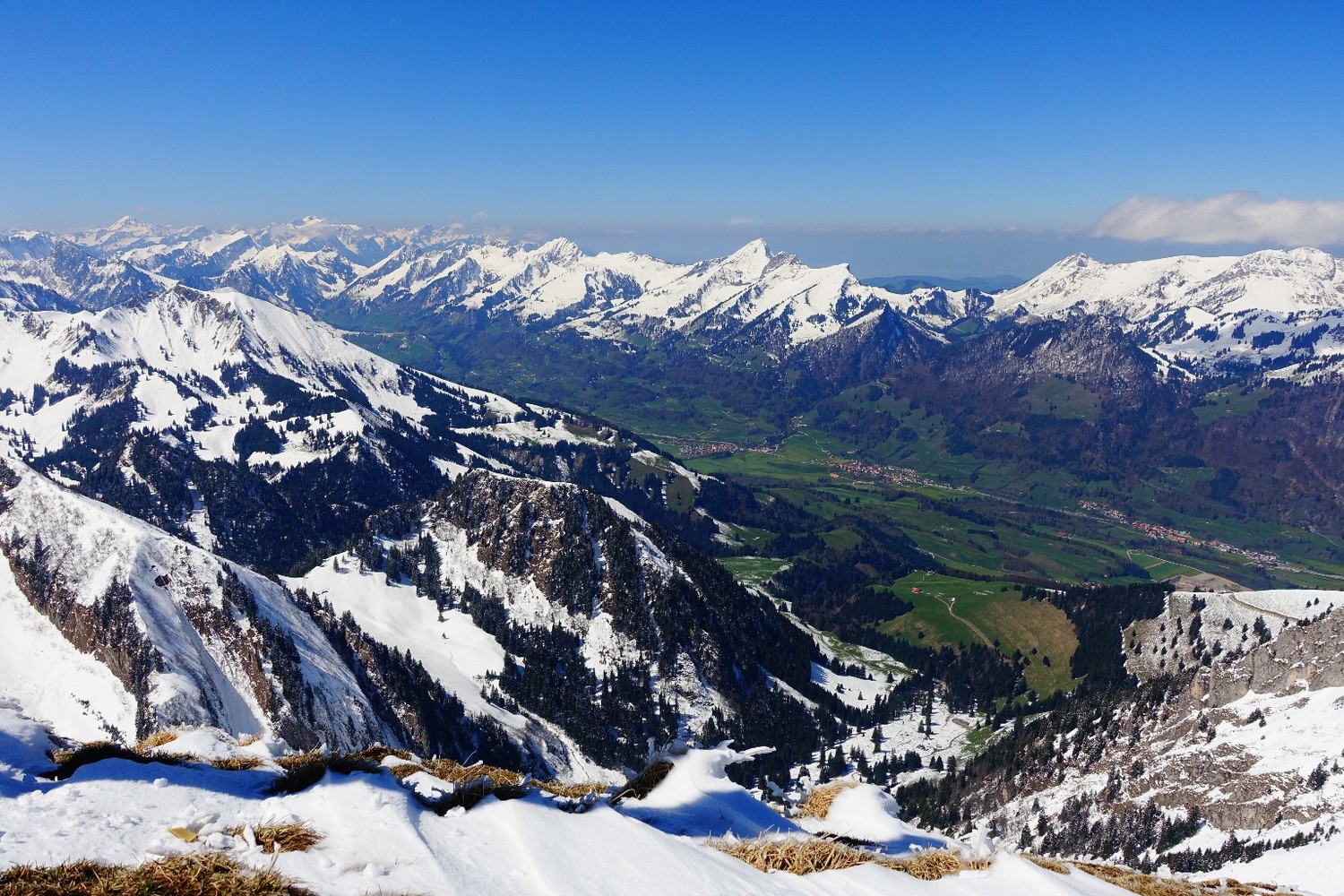 Vue sur l'Intyamon