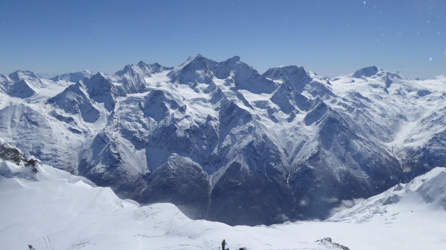 Vue sur Dom, Täschhorn,...