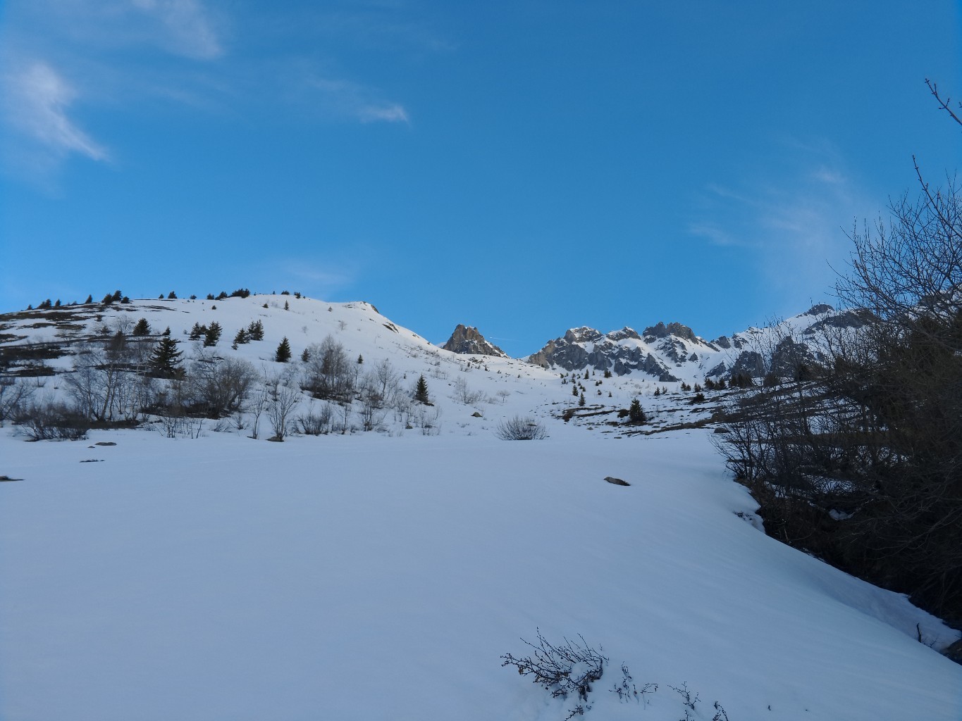 Eneigemment à 1750m