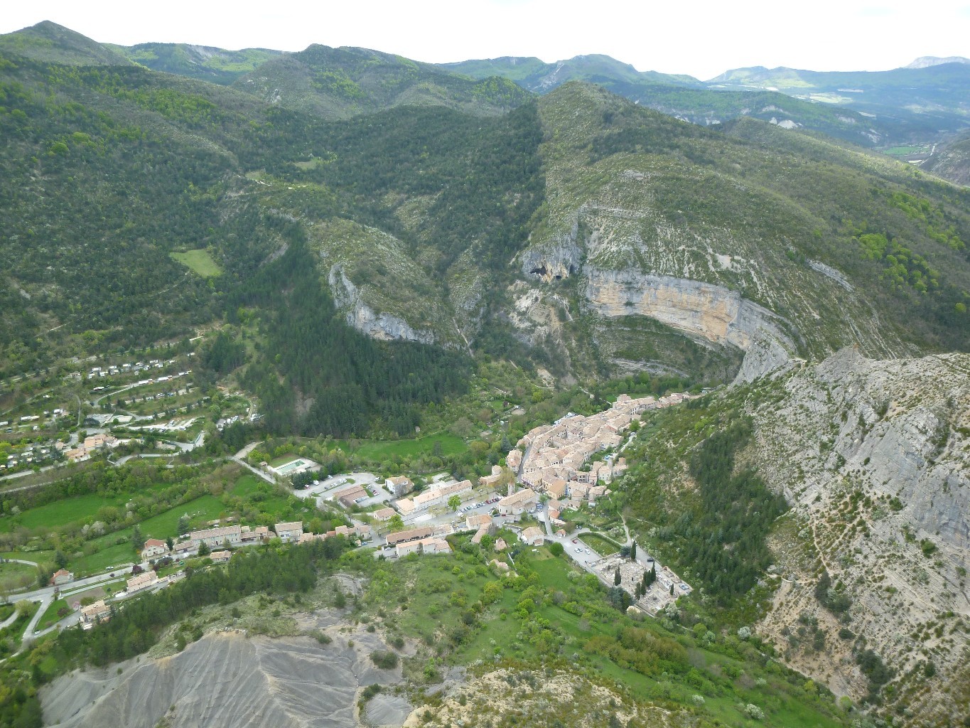 vue du sommet du Quiquillon