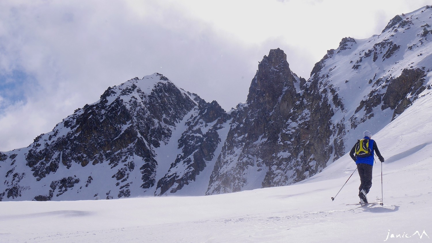Pic de Teste Guilhem et les couloirs NW
