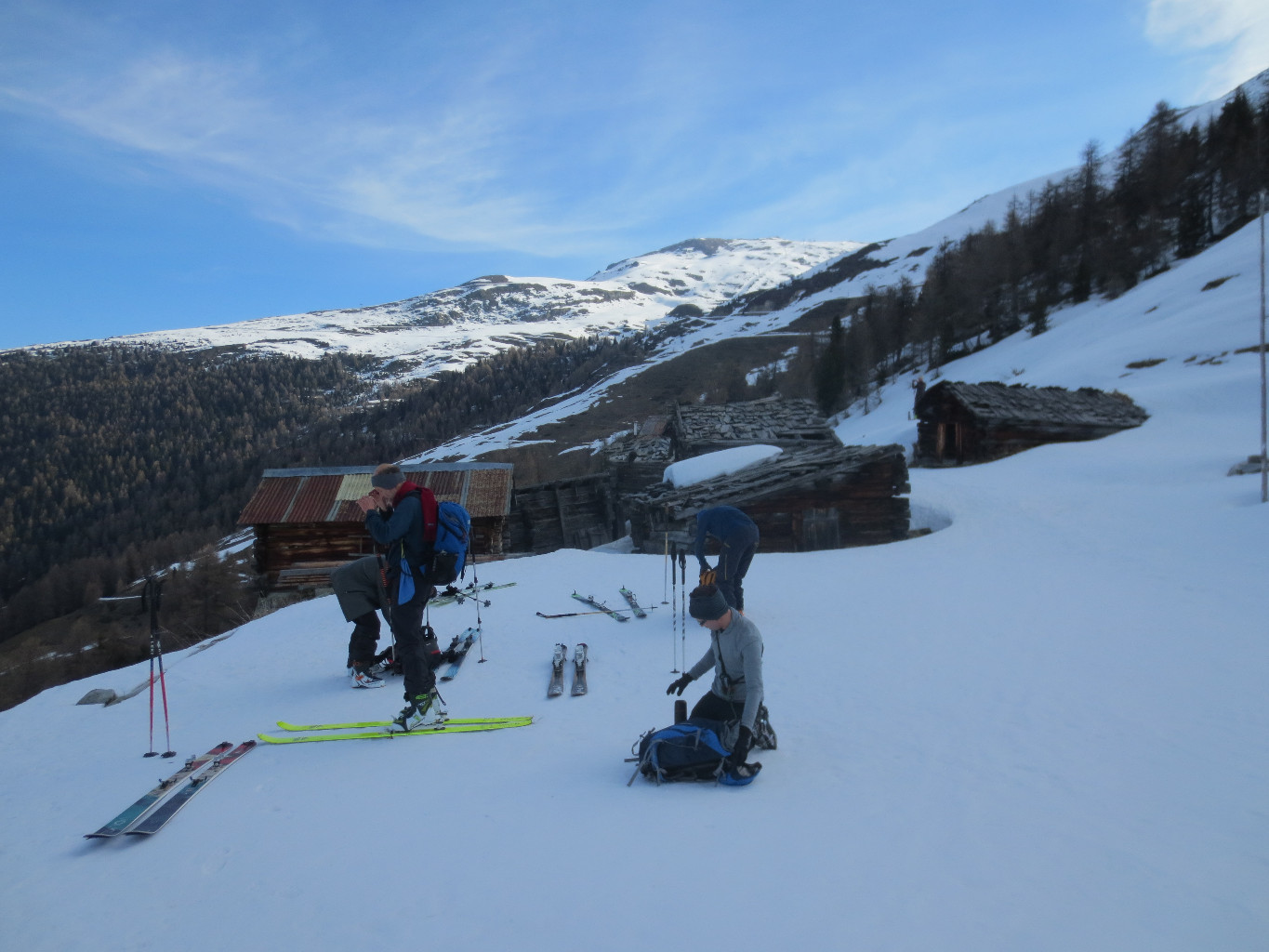 Les Mayens de L'Arpette 2091m
