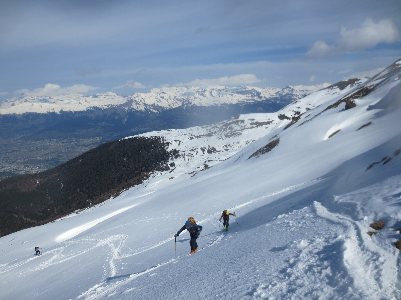 La montée au sommet 2732m