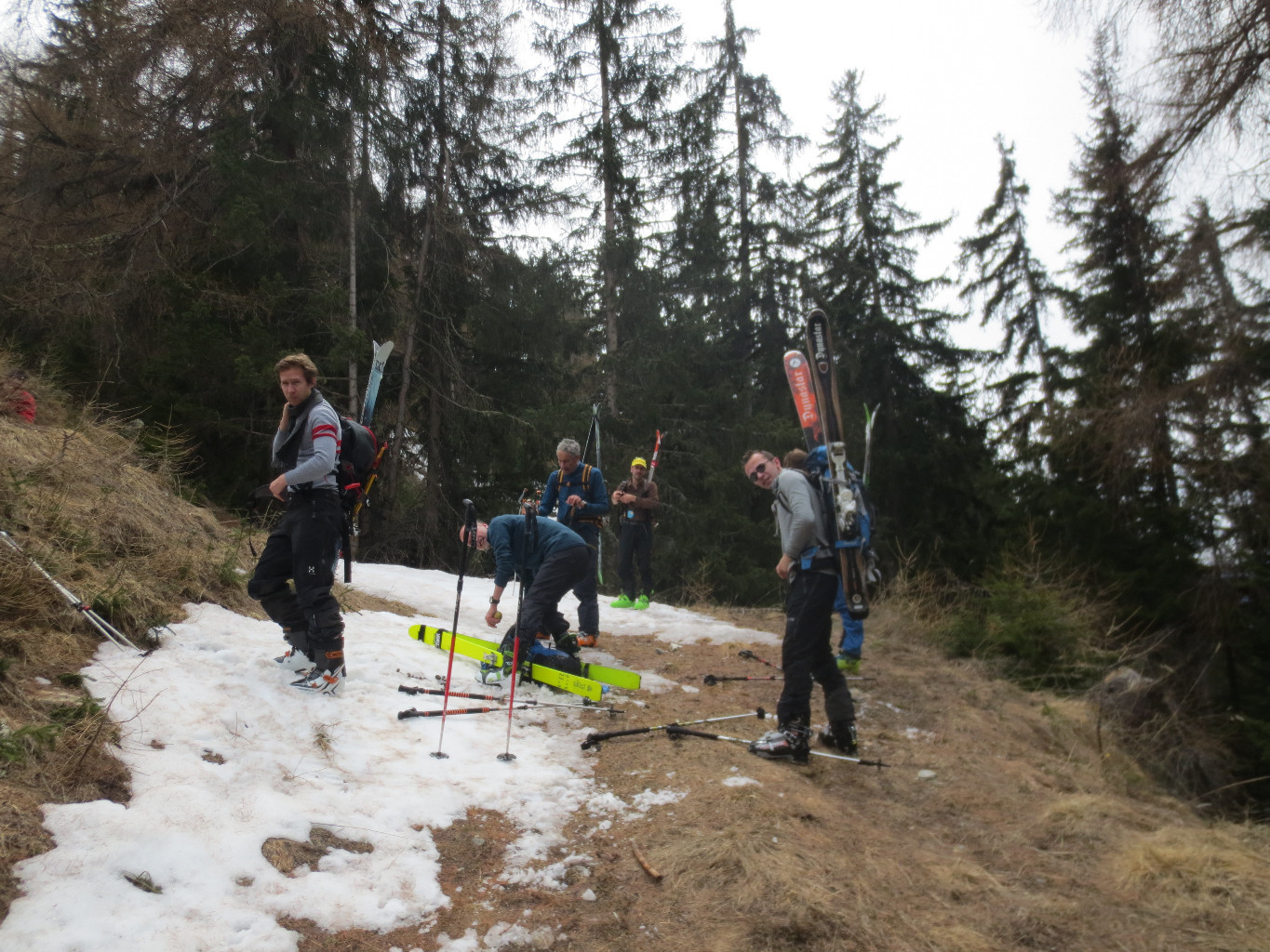 Le dernier "carré blanc" vers 1800m