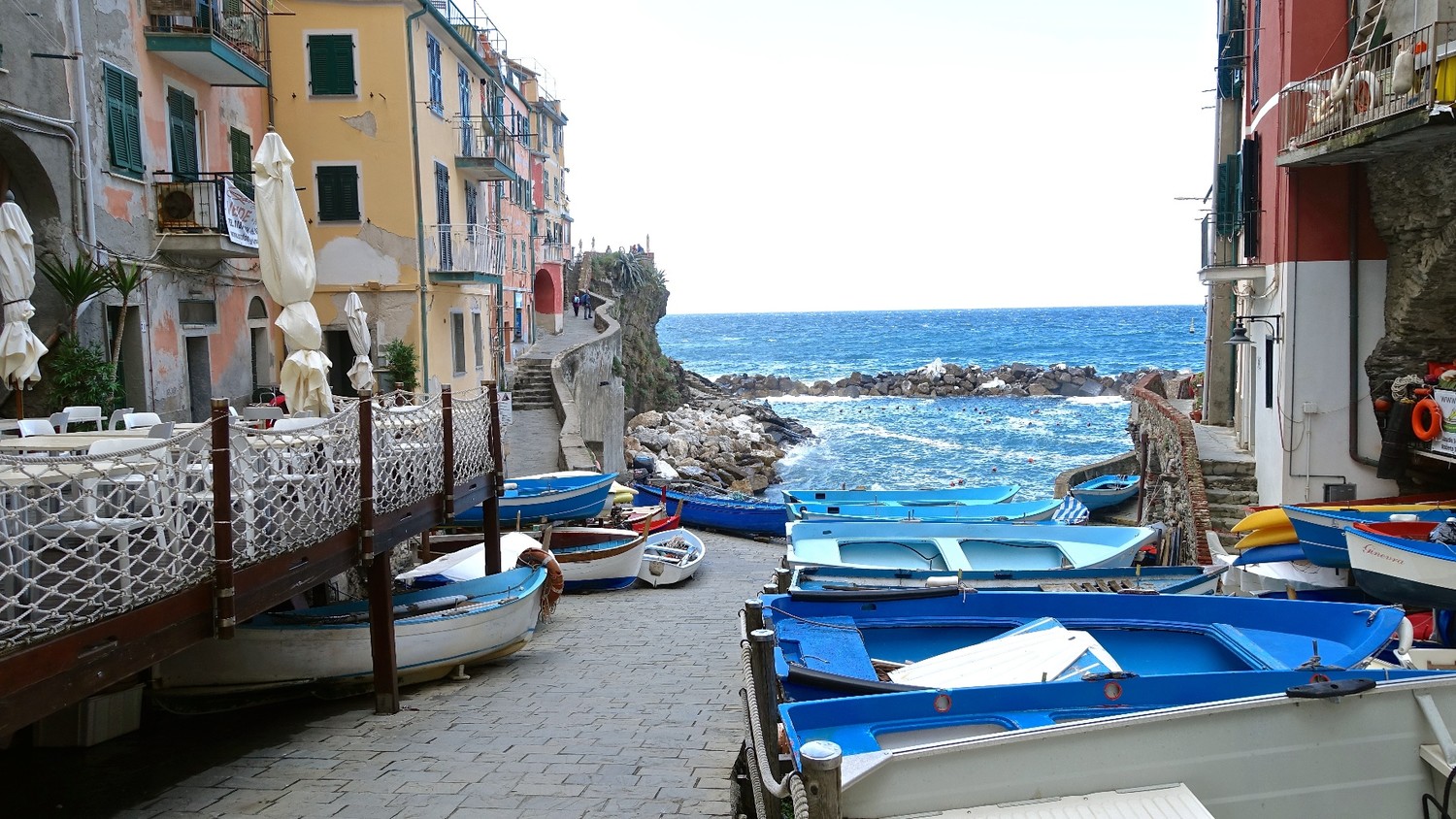 Départ à Riomaggiore