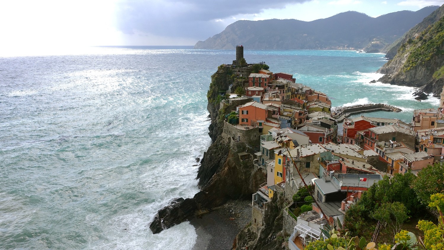 Arrivée à Vernazza