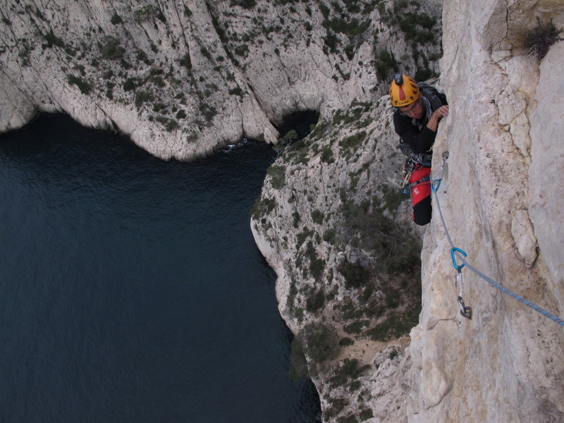 Justement Bruno y arrive, dans cette section...(traversée de L5)