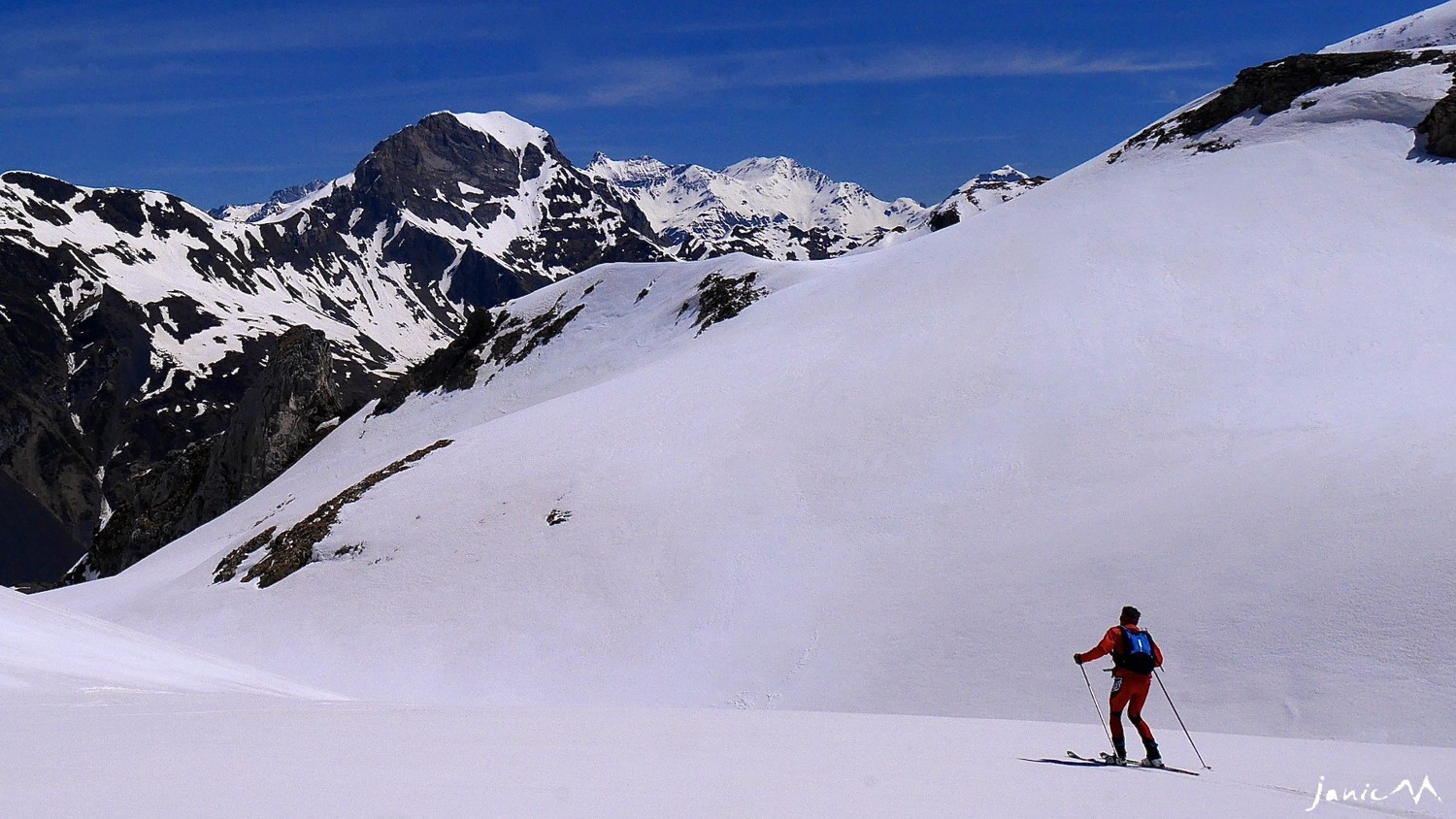 Descente du vallon du Gardal
