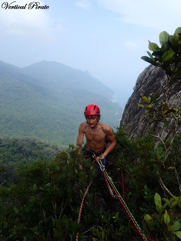 Rappel dans la jungle de Malaisie, "Wind of Change", Puncak Anak - Mukut