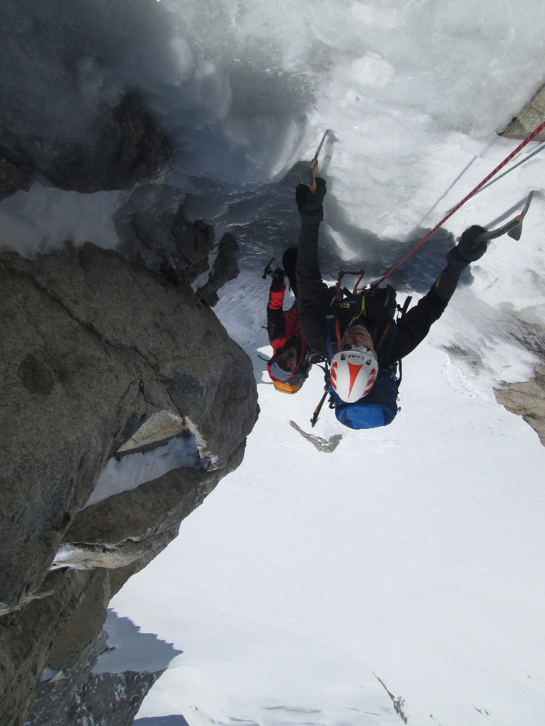Le passage en glace
