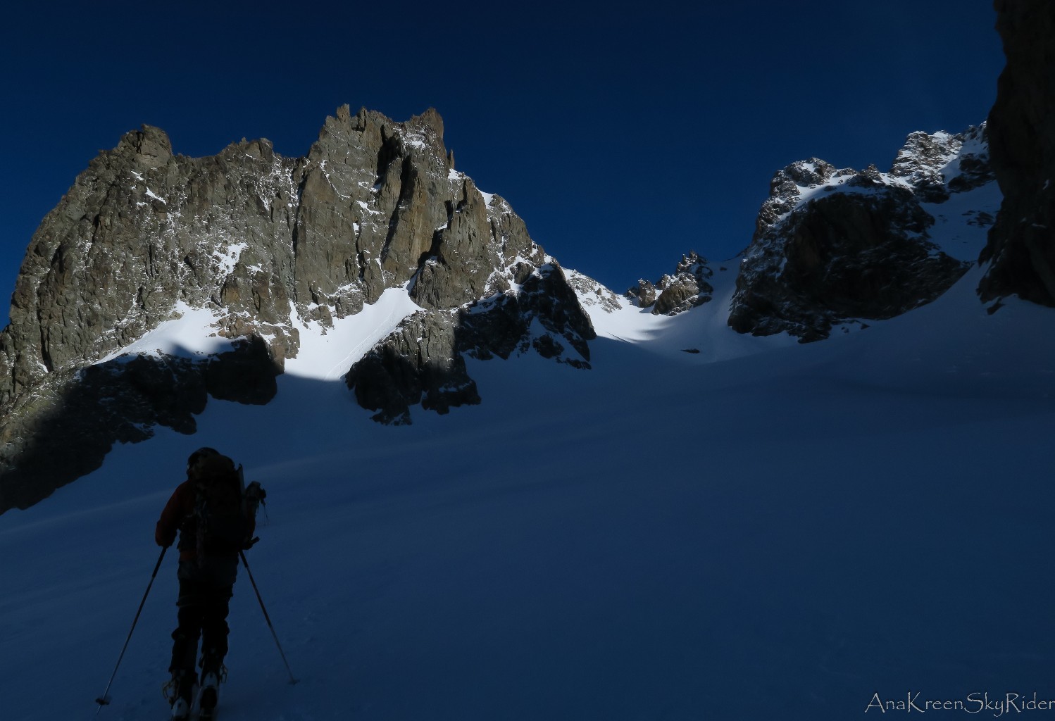 Départ pour le Glacier en S