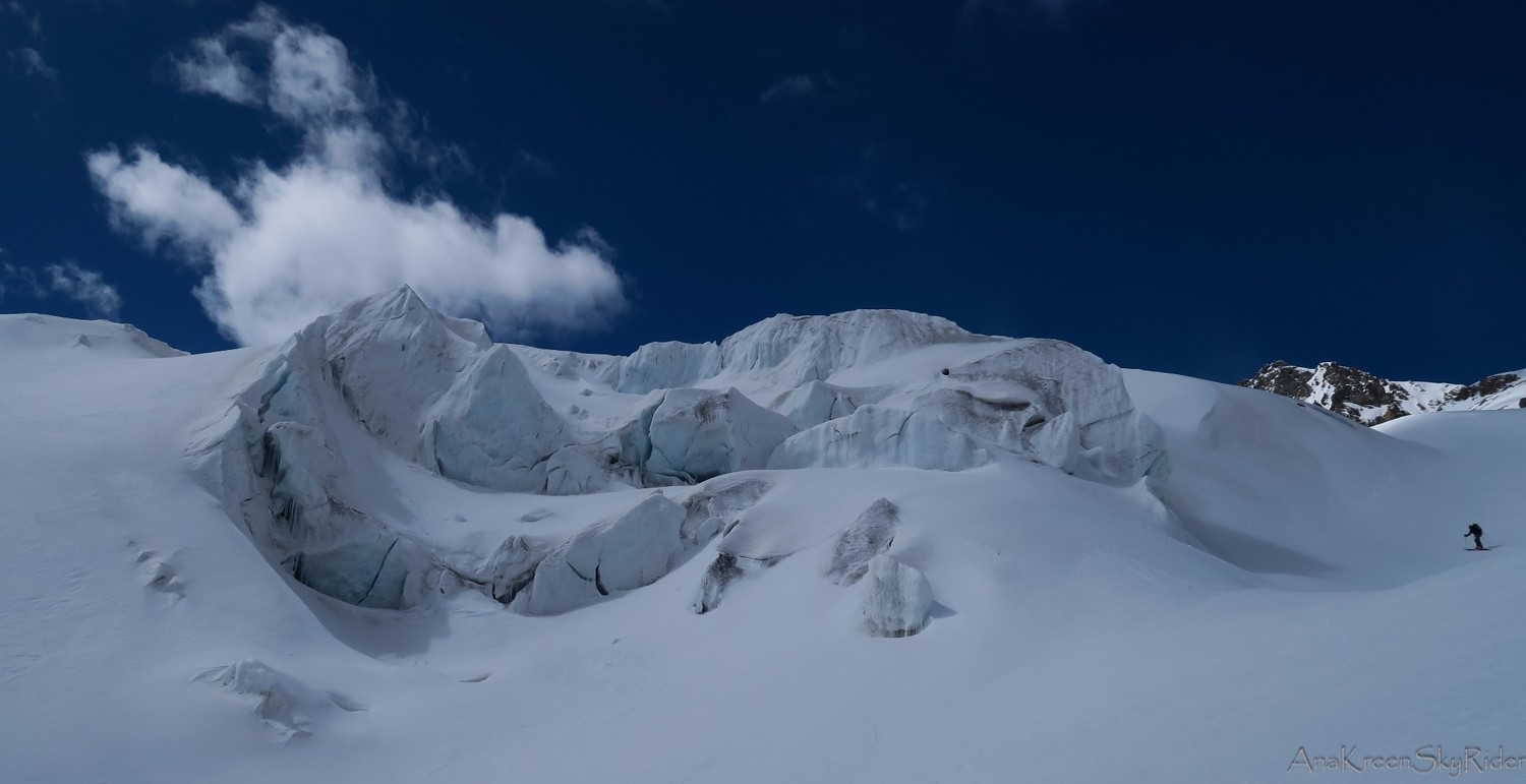 Remontée au ref des Ecrins