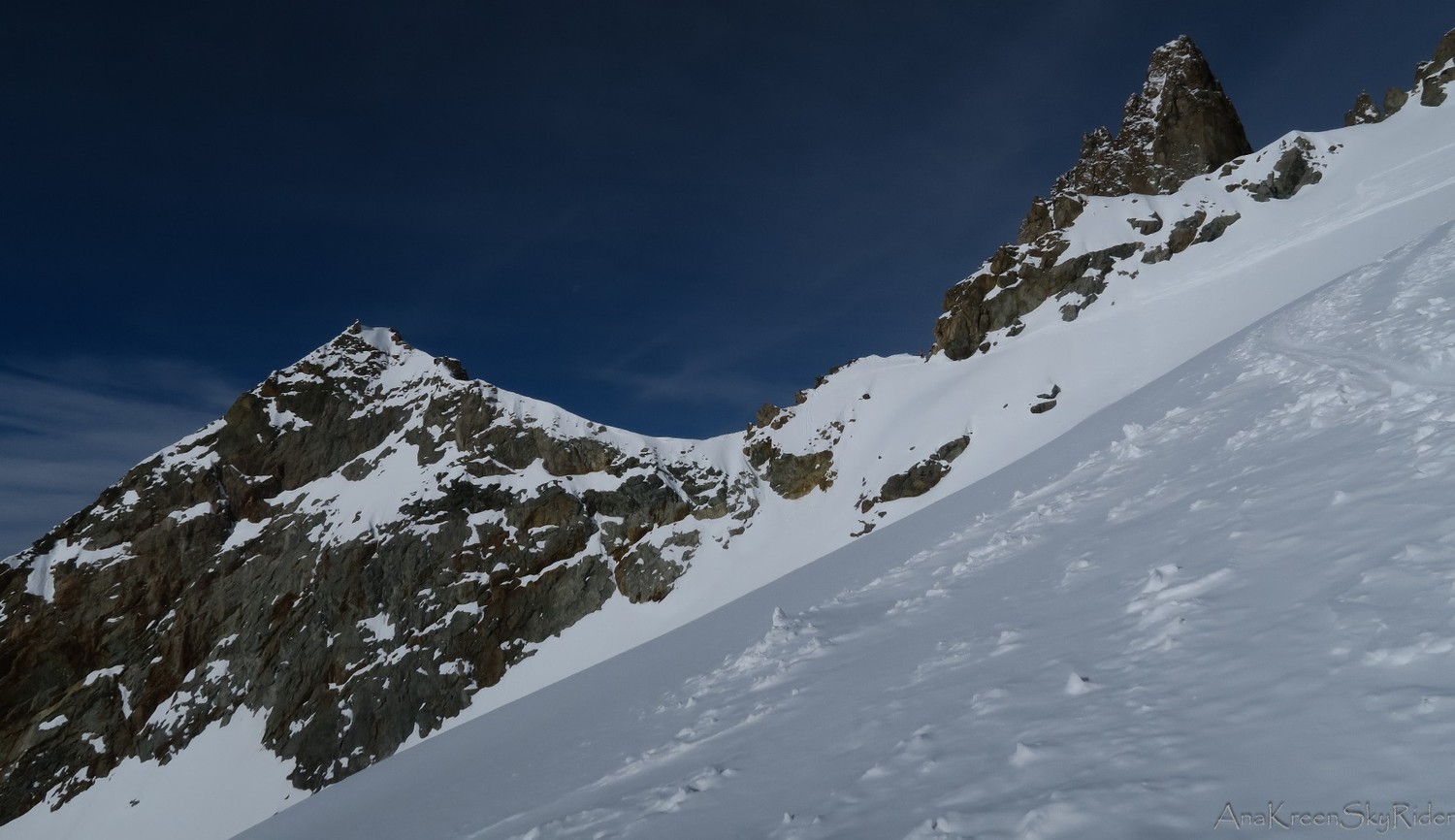 Col des Neiges,vu depuis la montée