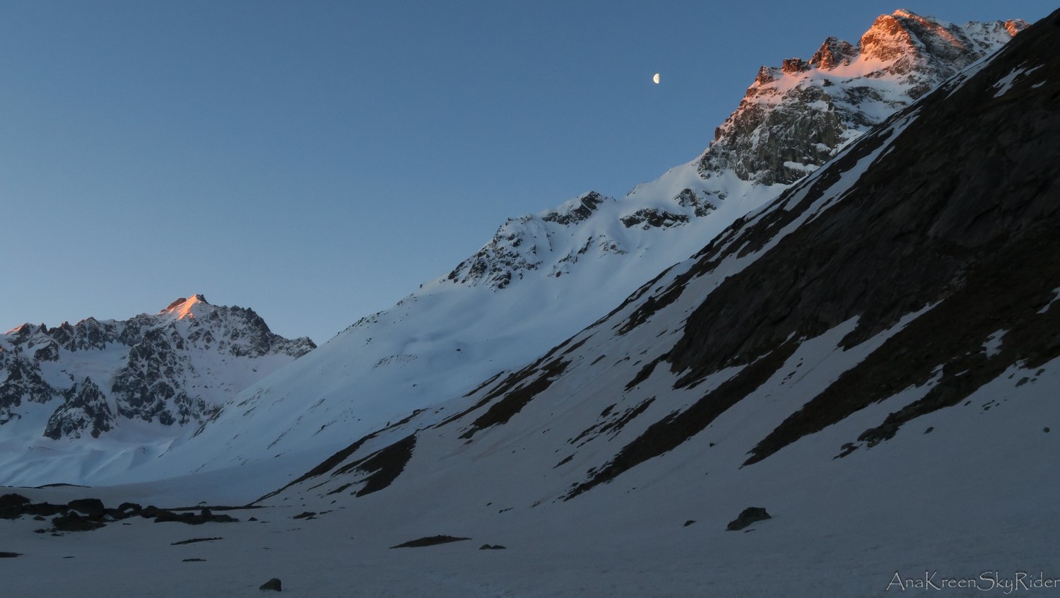 La Montagne des Agneaux et la Chamoissière rougissent