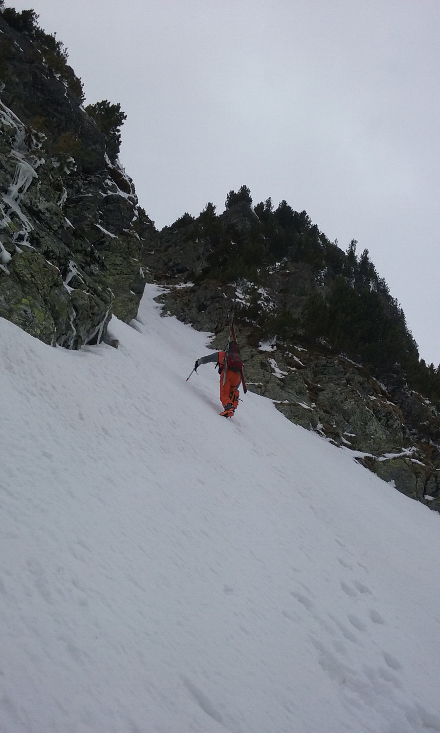 Remontée du couloir du chien