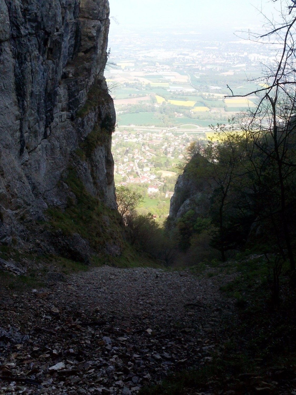 devaloir de la Mule depuis Lamin