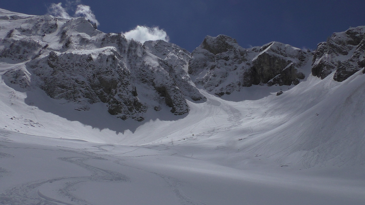 Le bas de l'Arche de La Tornette