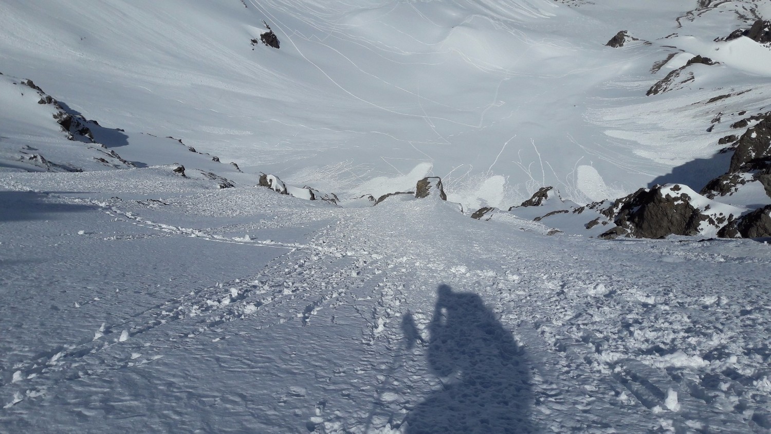Belle ambiance dans la vire médiane