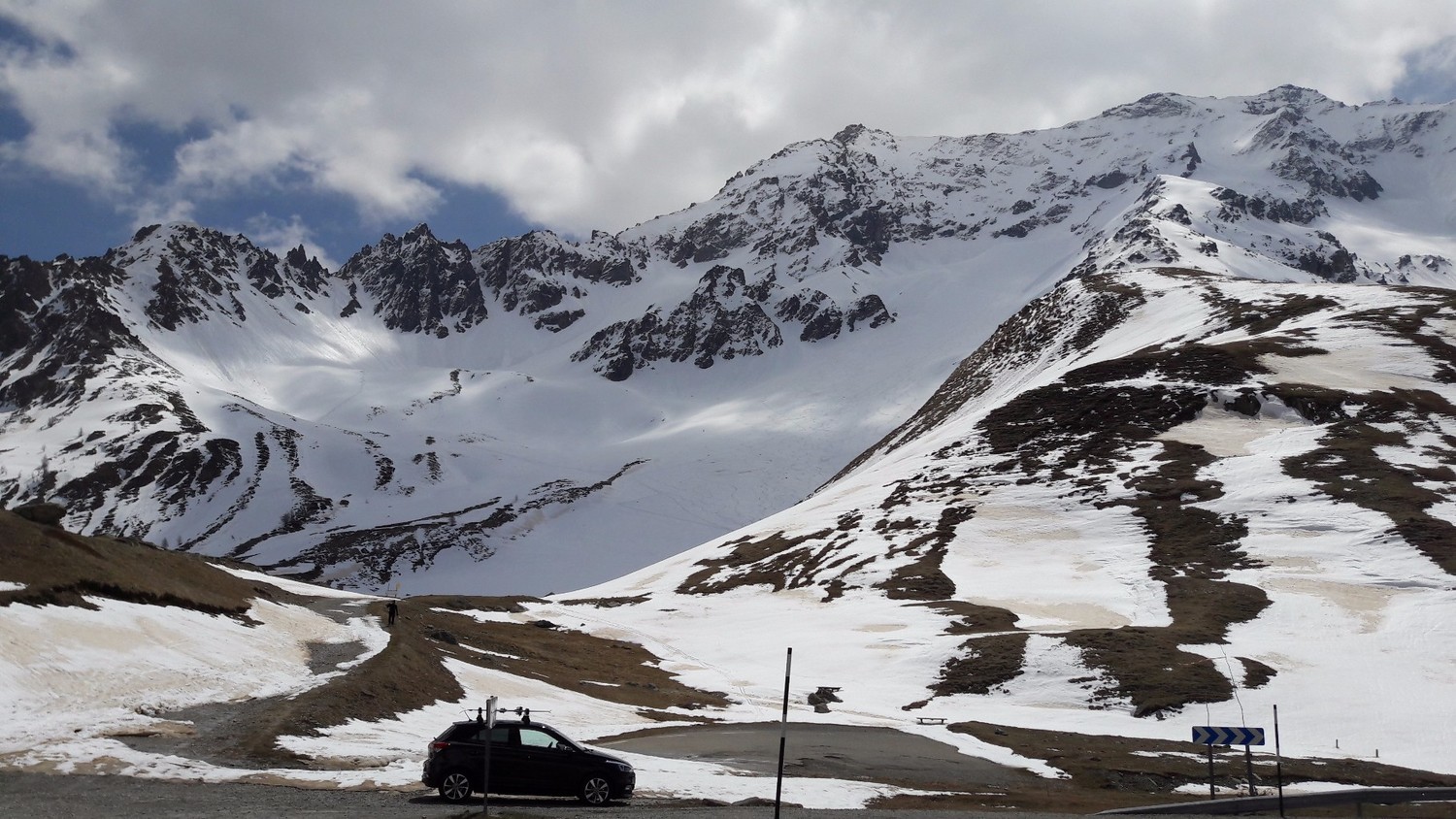 L'itinéraire une fois de retour à la voiture