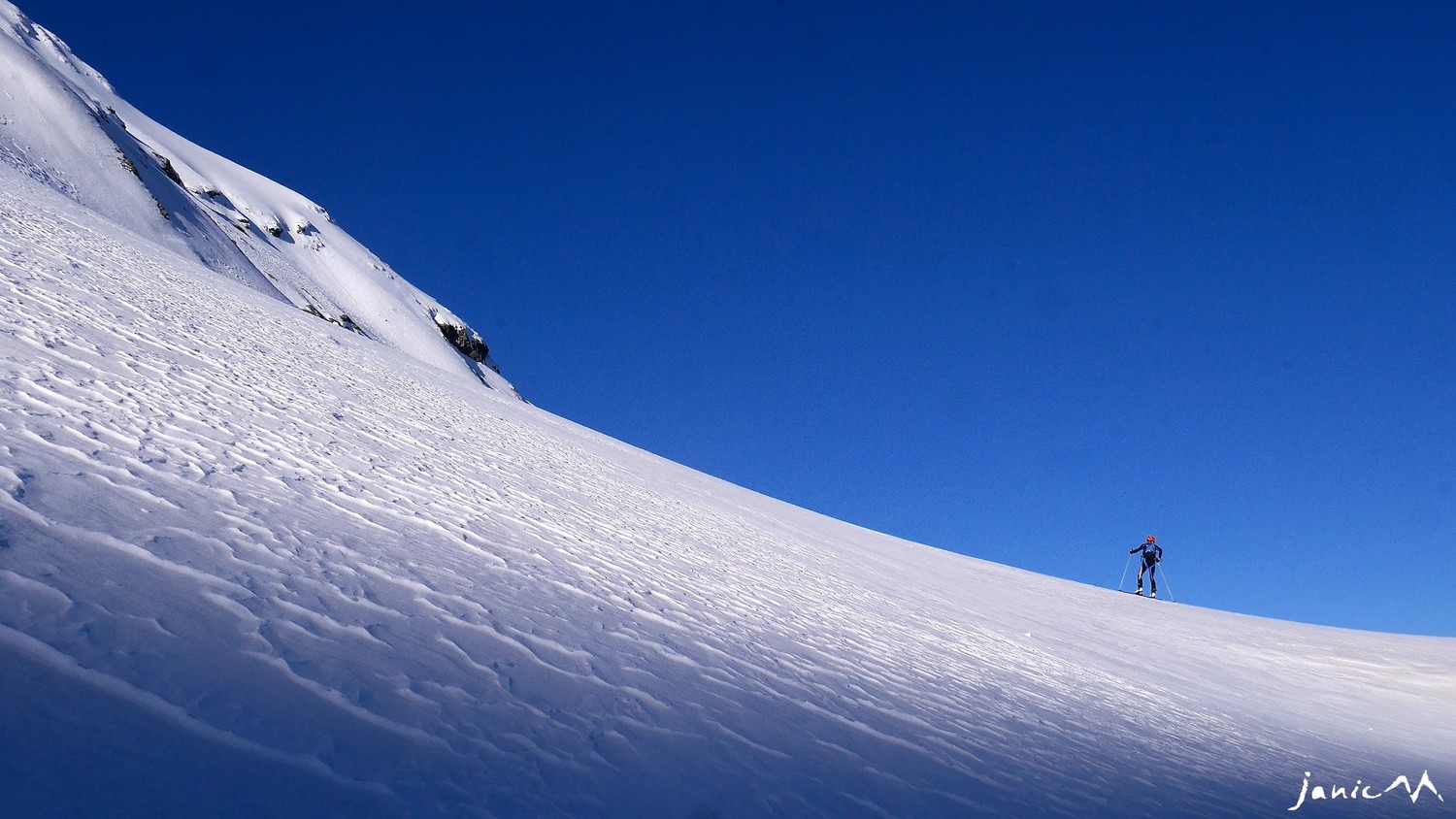 Le collet à 2392m