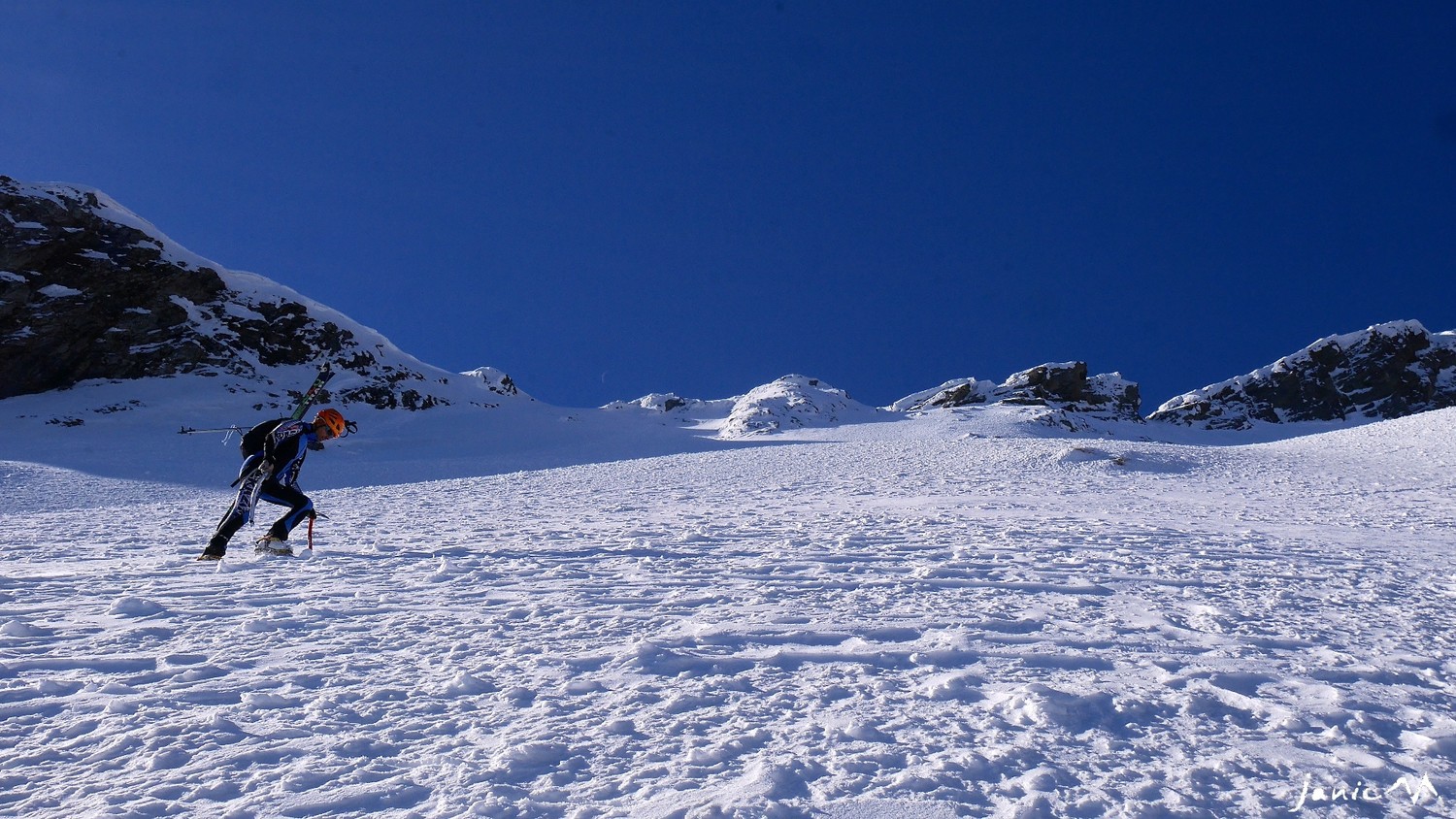 Début de la face