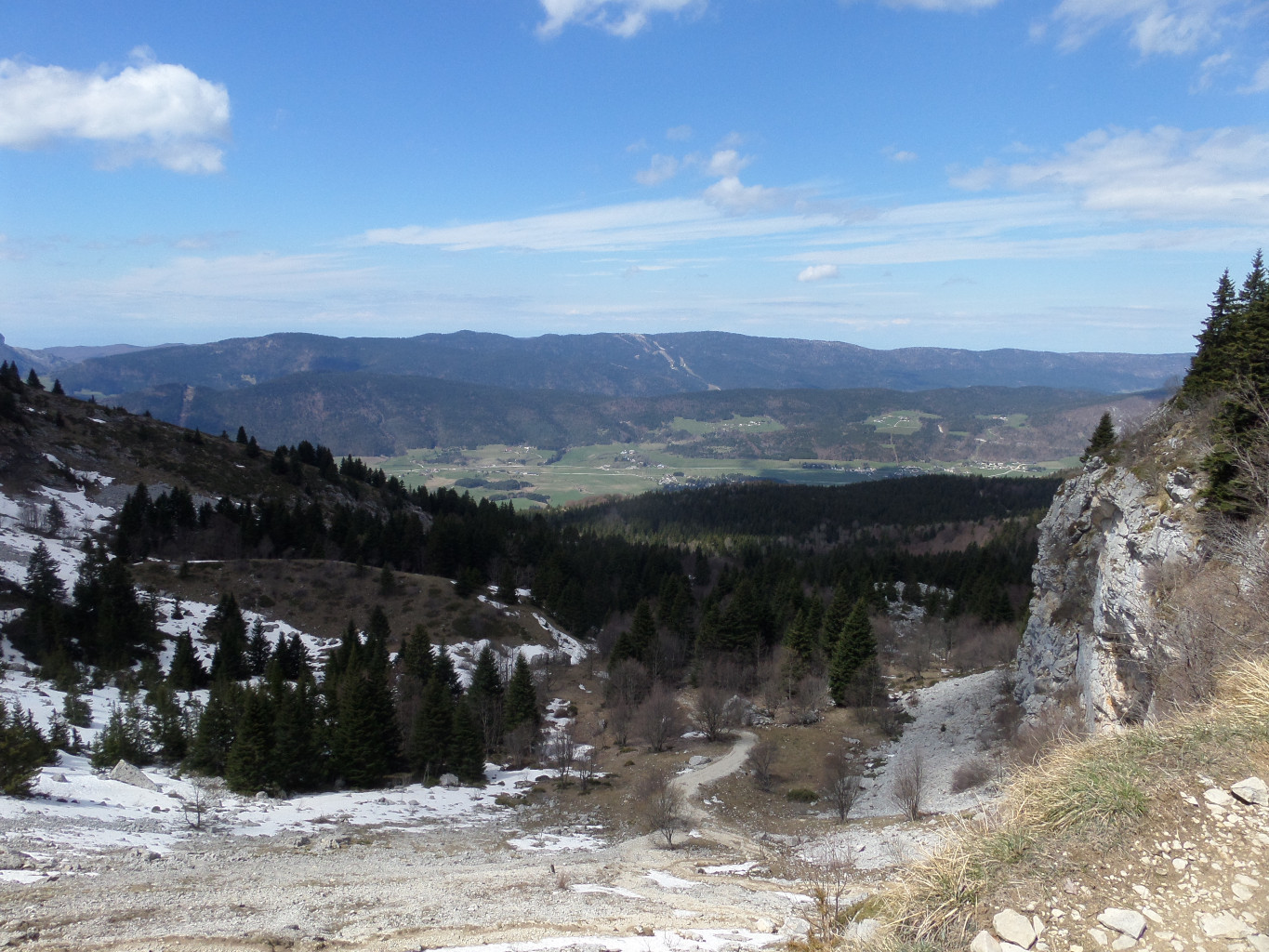 Col de l'Arc, coté Vercors