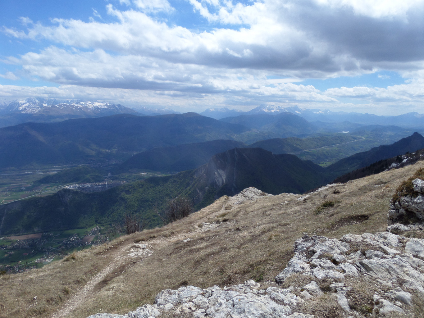 Col de l'Arc, coté Vallée