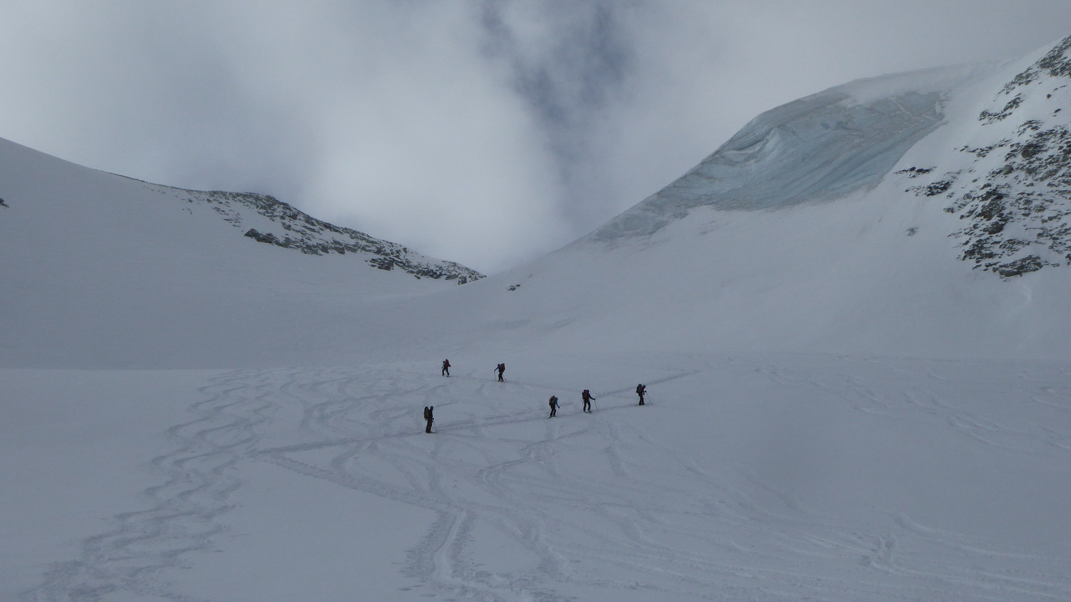 Sous le col Durand (versant N)
