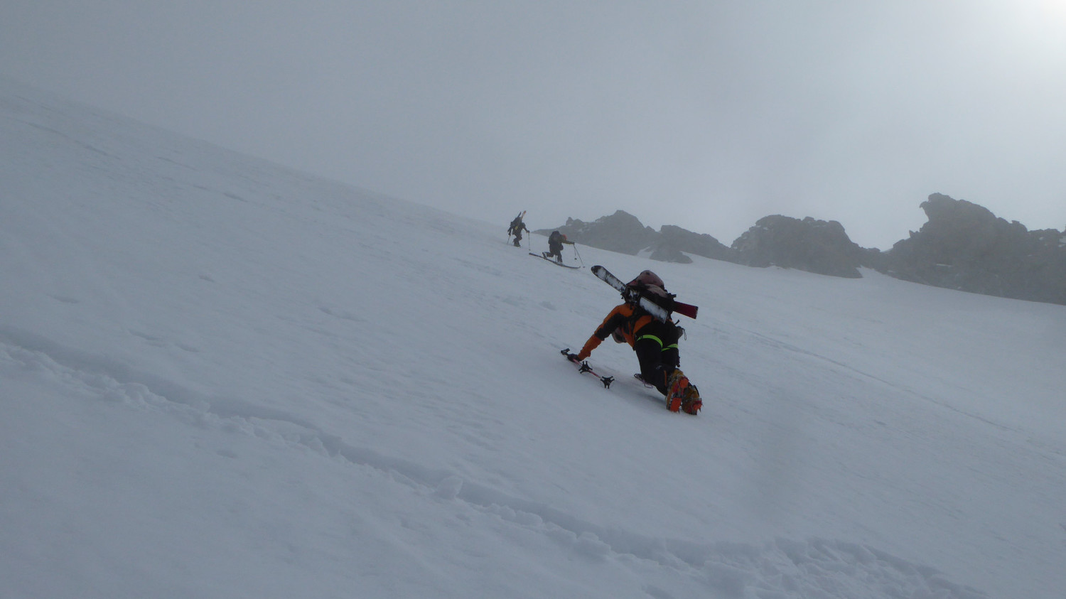 Montée raide au Mont Durand