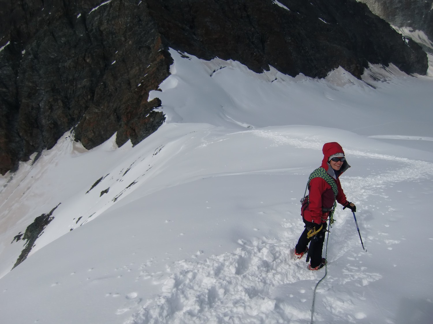 La descente