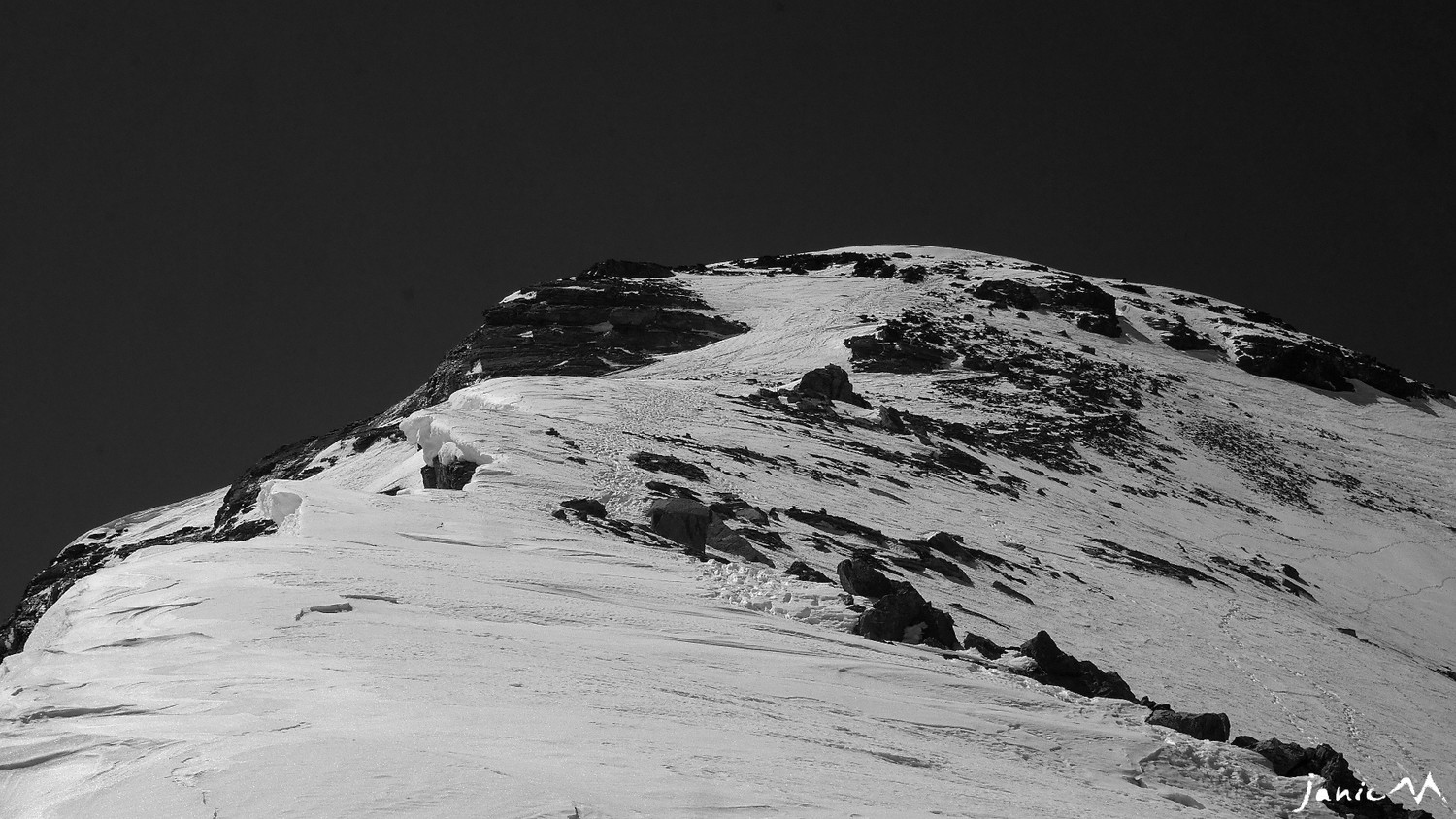 La crête du Soum des Salettes