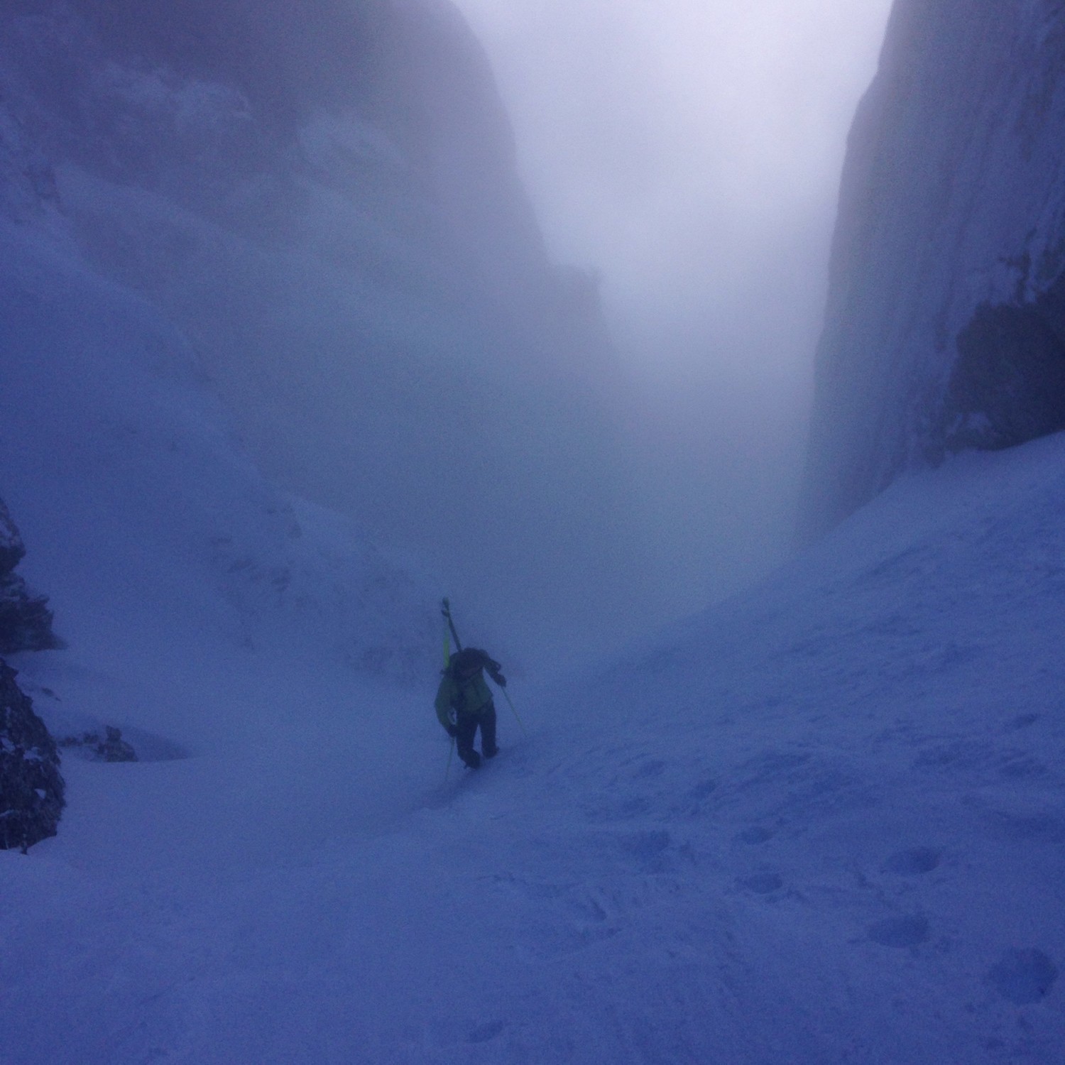 Sortie du brouillard