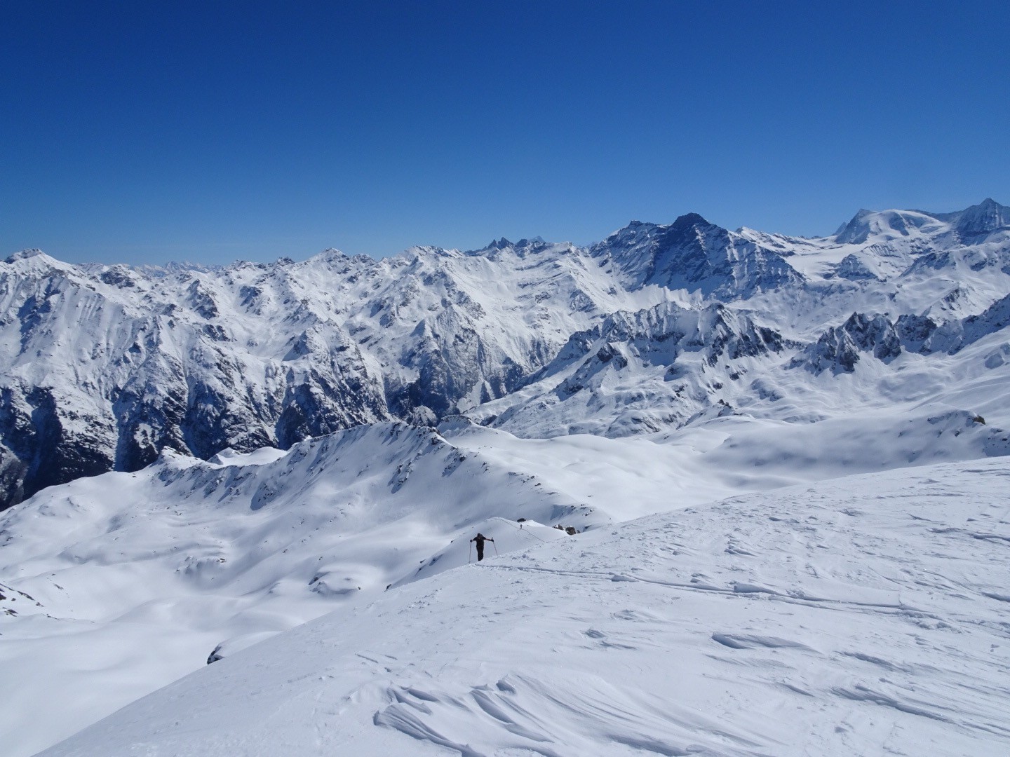 L'arrivée au sommet