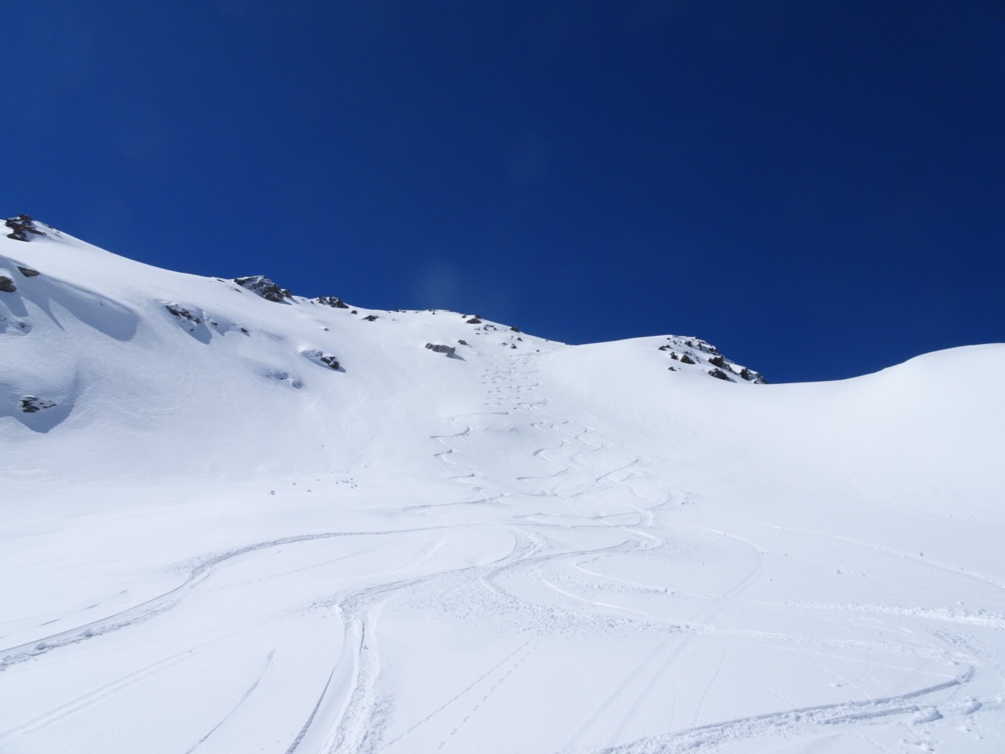 La descente de la face N