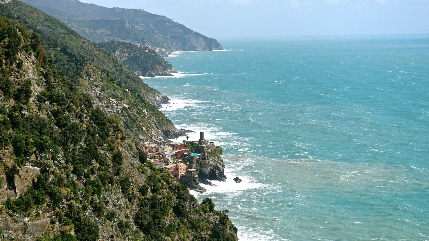 Arrivée sur Vernazza