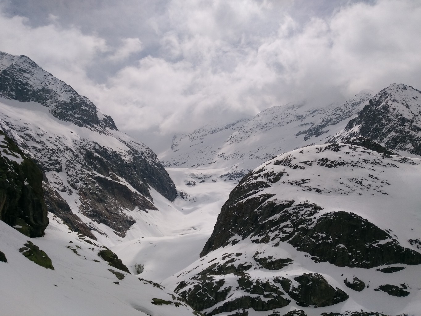 Arrivée au Refuge de Tré-la-tête, direction le glacier!