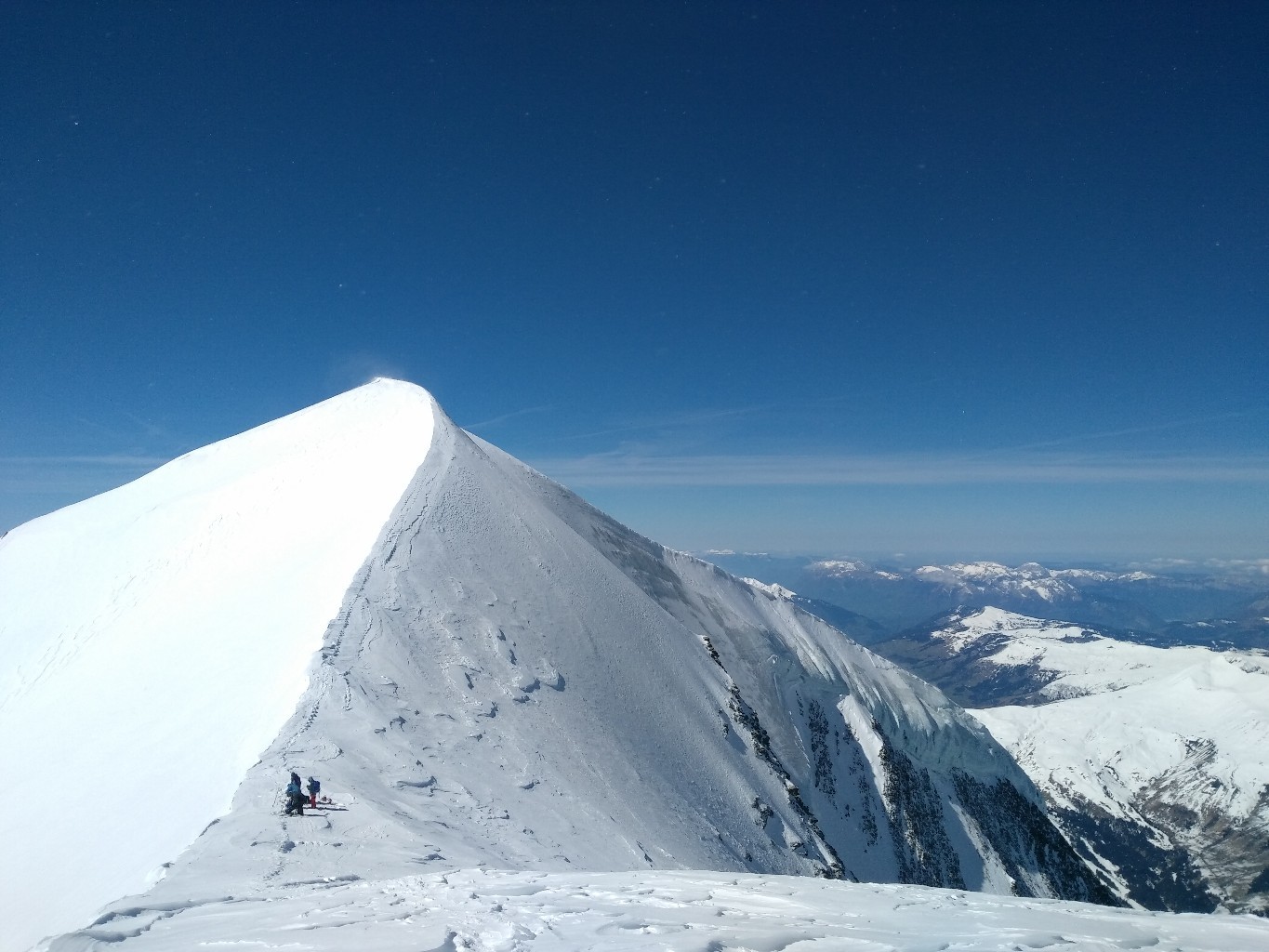 L'arête finale, toujours aussi belle