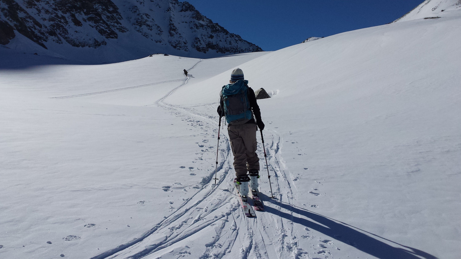 Sur le "Glacier" de Proz